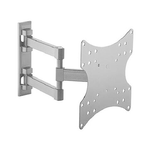 Supporto a muro Chromad con braccio snodato per TV di 23-42 - rotazione pendenza e tensibile - Max 20kg - Vesa 200x200 m