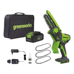 Greenworks G48MCS10XK2 Sega Potatrice a Batteria 48V