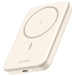 Ugreen 5000mAh Mini PowerBank Wireless 15W con MagSafe Bianco