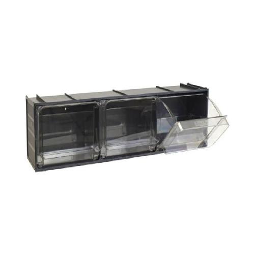 Cassettiera modulare crystal box mobil plastic 1,2,3 o 5 posti