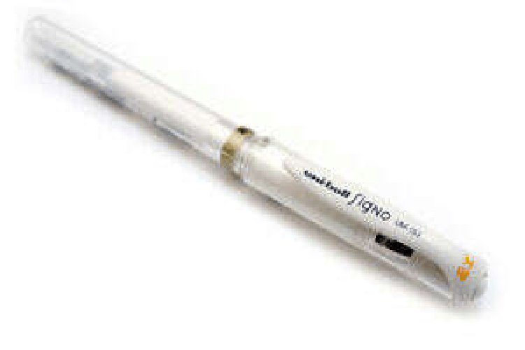 Penna-gel---sfera---punta-in-acciaio-inossidabile-da-1-mm---corsa-060-mm-ca---Inchiostro-gel---Supporto-in-gomma---Colo