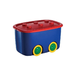 Kis Contenitore Porta Giochi 58x38,5x32cm Multicolore Funny Box