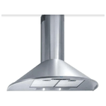 Ecoair by Baraldi EA220 Cappa a Parete Konica Classe energetica D 3 Velocita' Aspirante o Filtrante 90 cm Inox