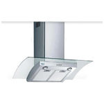 Ecoair by Baraldi EA211 Cappa a Parete Laser Comandi	Pulsantiera elettronica Classe energetrica D Portata 700 m3-h 90 cm Inox-Vetro