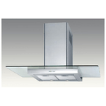 Ecoair by Baraldi Lenia Cappa a Parete Portata 500 m3-h 90 cm Inox EA216