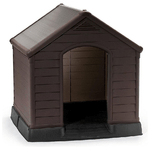 KETER Dog House Cuccia Per Cani Marrone - 95x99x99h