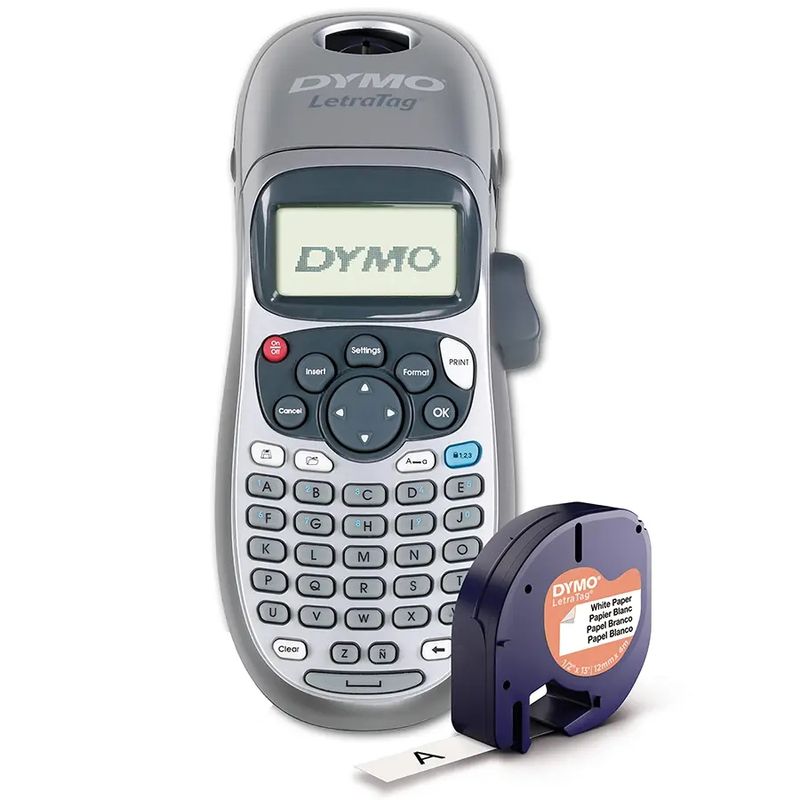 Dymo-Lettratag-LT--100H-Etichettatura-Dispositivo---Silver-Edition-comprese-le-batterie