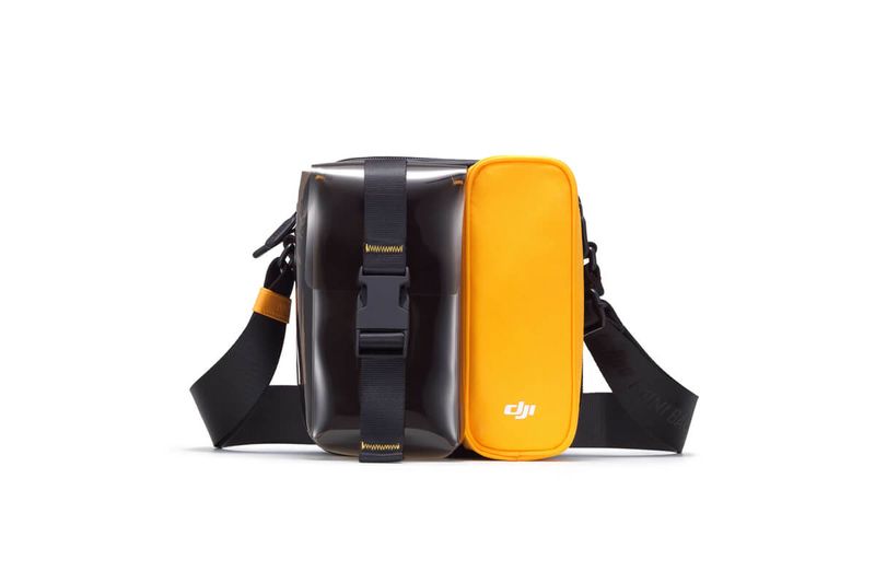 DJI-Mini-Bag--Borsa-per-drone-Nero-Giallo-Poliestere-Cloruro-di-polivinile--PVC-