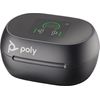 POLY-Auricolari-nerofumo-Voyager-Free-60--UC---Adattatore-BT700-USB-C---Custodia-di-ricarica-touchscreen