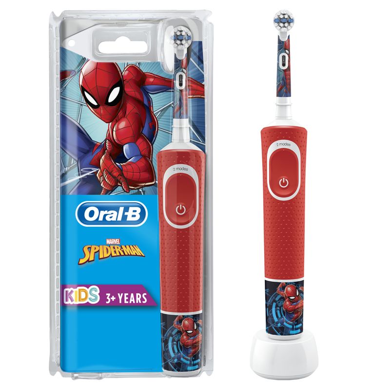 Oral-B-Kids-By-Braun-Spazzolino-Elettrico-Spider-Man