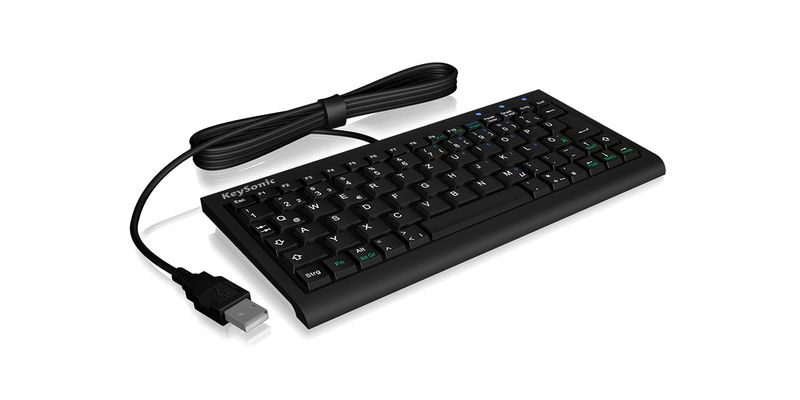 KeySonic-ACK-3401U-tastiera-USB-QWERTZ-Tedesco-Nero