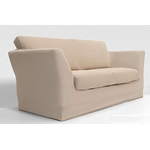 COPRIDIVANO ELASTICIZZATO 2 POSTI LINEA JOLIE ESTENSIBILE DA 120 A 170 CM COLORE BEIGE