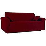 COPRIDIVANO ELASTICIZZATO 2 POSTI LINEA JOLIE ESTENSIBILE DA 120 A 170 CM COLORE BORDEAUX