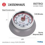 Zassenhaus Timer da Cucina Speed Cool Grigio