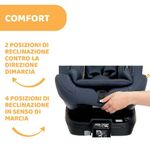 Chicco Seggiolino Auto Seat3fit Air India Black