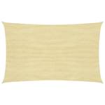 vidaXL Vela Parasole 160 g/m² Beige 2,5x5 m in HDPE