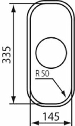 Lavello-CINZIA-SOTTOTOP-145X335-R50-1-vasca-ACCIAIO-INOX