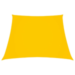 Parasole a Vela in Tela Oxford a Trapezio 2/4x3 m Giallo