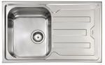 Lavello-CRISTAL-79X50-1-vasca-destra---gocciolatoio-ACCIAIO-INOX