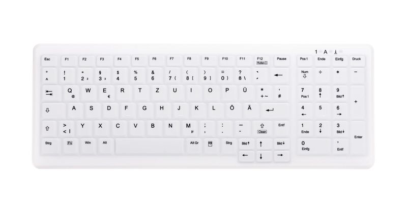 CHERRY-AK-C7000-tastiera-Wireless-a-RF---USB-QWERTZ-Tedesco-Bianco
