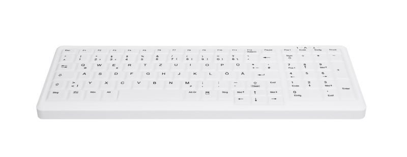 CHERRY-AK-C7000-tastiera-Wireless-a-RF---USB-QWERTZ-Tedesco-Bianco