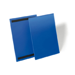 DURABLE Buste identificative magnetiche - A4 verticale - blu - Durable - conf. 50 pezzi