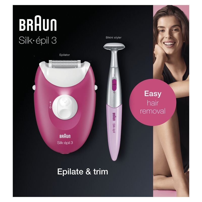 Braun-Silk-epil-3--420-Epilatore-Elettrico-Donna-Per-La-Rimozione-Duratura-Dei-Peli---Bianco-Rosa