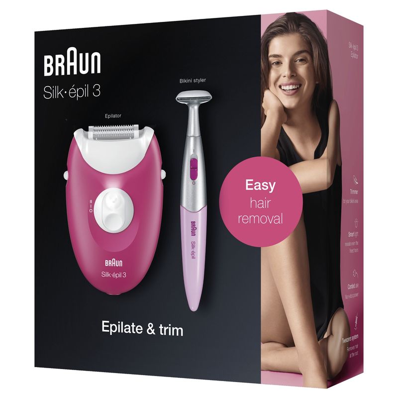 Braun-Silk-epil-3--420-Epilatore-Elettrico-Donna-Per-La-Rimozione-Duratura-Dei-Peli---Bianco-Rosa