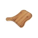 Rgv Tagliere in Legno per Affettatrici con Piedini Antiscivolo in Bamboo