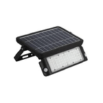 V-TAC Lampada LED Solare da Muro a Batteria 10W 60LED con Sensore di Movimento e Crepuscolare a Basi Inclinabili 4000K IP65