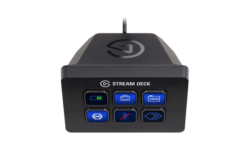 Elgato-Stream-Deck-Mini-tastiera-USB-Nero--ELGATO-STREAM-DECK-MINI----Versione-UK