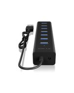 ICY-BOX-IB-HUB1700-U3-USB-3.2-Gen-1--3.1-Gen-1--Type-A-5000-Mbit-s-Nero