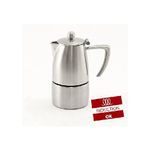 Caffettiera per induzione satinata espresso slancio 1 tazza