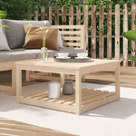 vidaXL Tavolo da Giardino 82,5x82,5x45 cm in Legno Massello di Pino