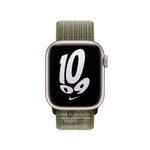 Apple-MPHX3ZM-A-accessorio-indossabile-intelligente-Band-Bianco-Verde-Nylon