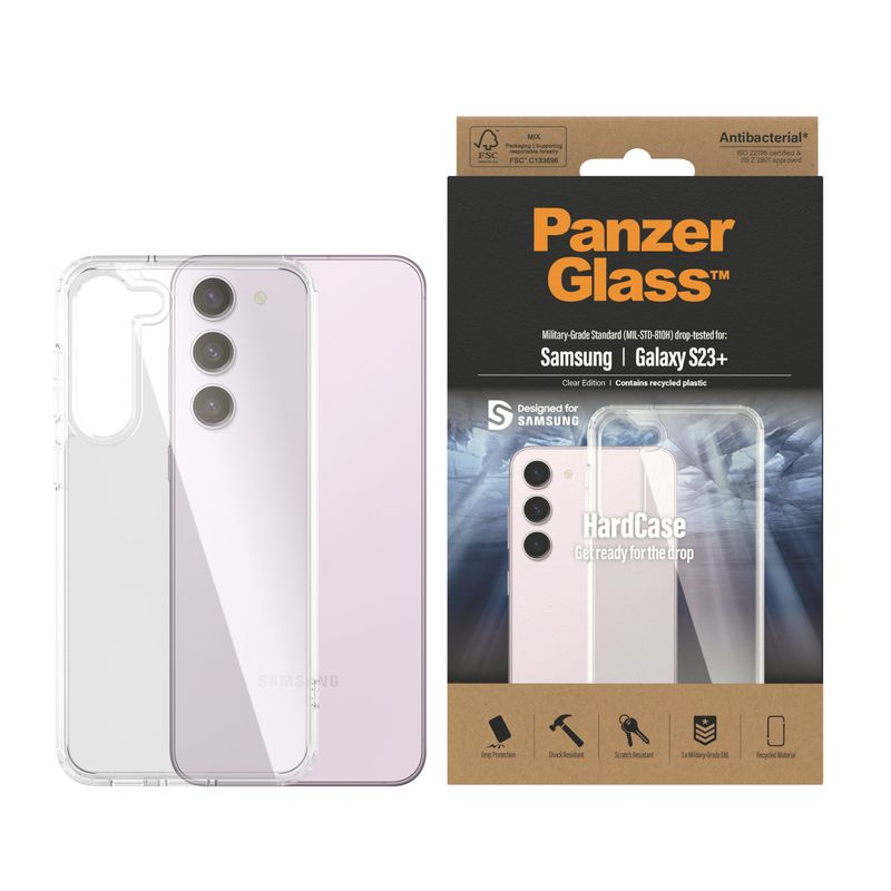 PanzerGlass-Samsung-Hardcase-custodia-per-cellulare-Cover-Trasparente