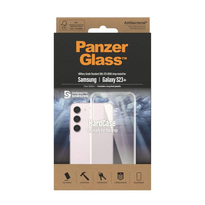 PanzerGlass-Samsung-Hardcase-custodia-per-cellulare-Cover-Trasparente