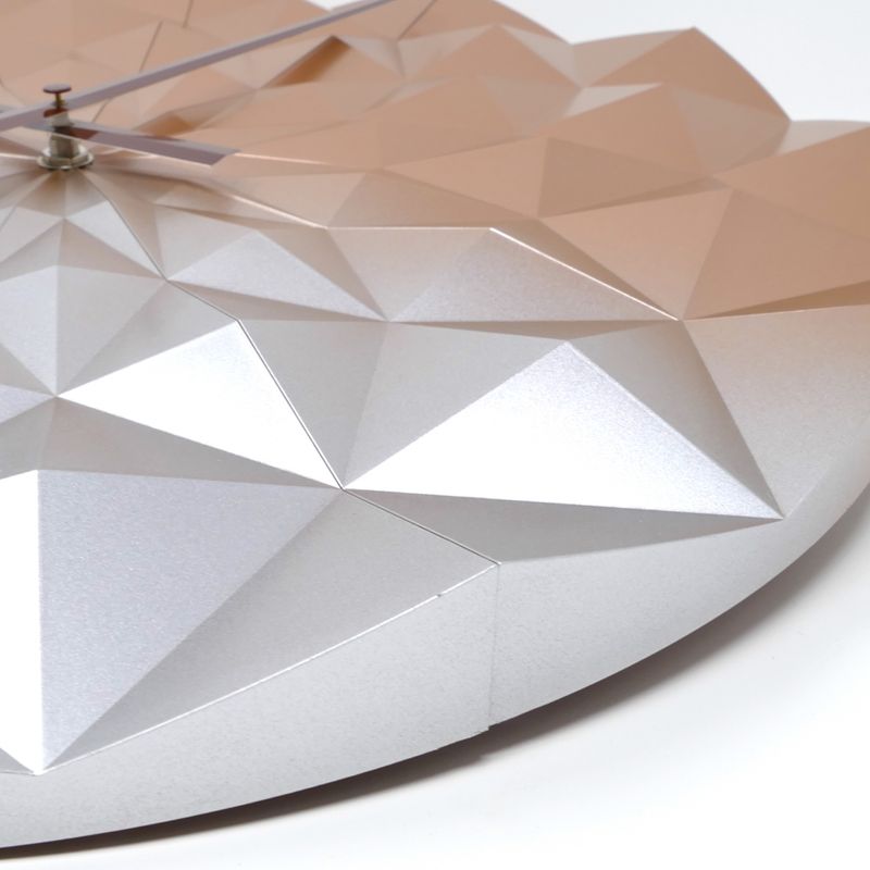 TFA-Dostmann-DIAMOND-Quartz-clock-Rotondo-Rose-Gold