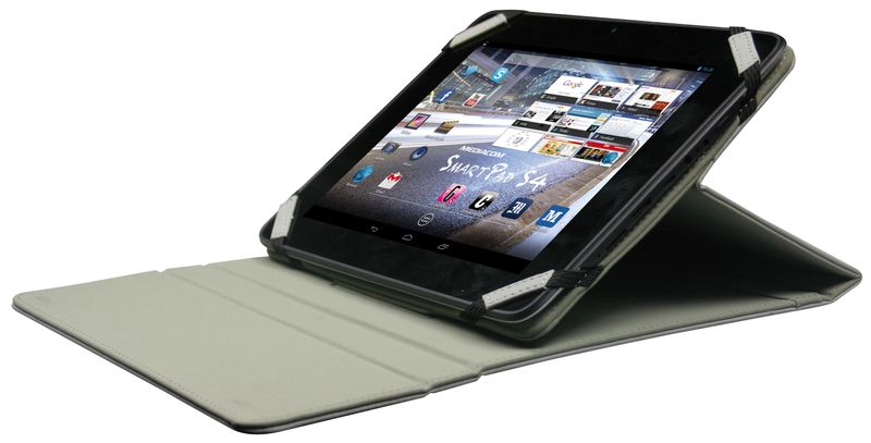 Mediacom-Quaderno-8”-203-cm--8---Custodia-a-libro-Grigio