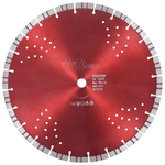 vidaXL Disco da Taglio Diamantato con Turbo e Fori in Acciaio 350 mm