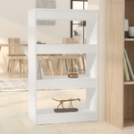 vidaXL Libreria/Divisorio Bianco 60x30x103 cm in Truciolato