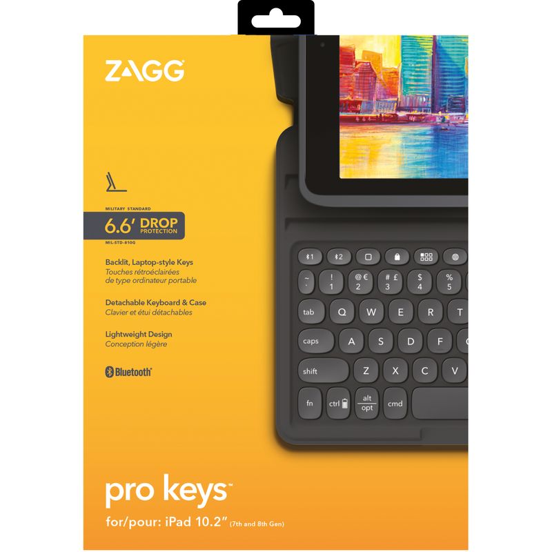 ZAGG-Pro-Keys-Nero-Grigio-Bluetooth-Italiano