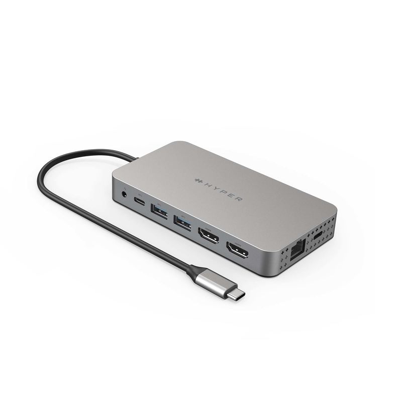 HYPER-HDM1H-replicatore-di-porte-e-docking-station-per-laptop-USB-3.2-Gen-1--3.1-Gen-1--Type-C-Stainless-steel