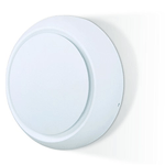 Applique Led Da Parete Celeste 5W Carcassa Bianca Rotondo Bianco Caldo 3000K Orientabile 360 Gradi SKU-7086