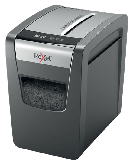 Rexel-Momentum-X410-SL-distruggi-documenti-Triturazione-incrociata-Nero-Grigio