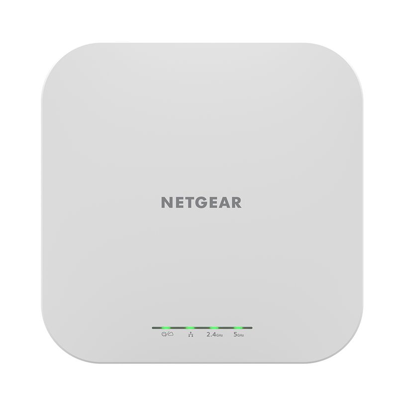 NETGEAR-Insight-Cloud-Managed-WiFi-6-AX1800-Dual-Band-Access-Point--WAX610--1800-Mbit-s-Bianco-Supporto-Power-over-Ethernet--PoE-