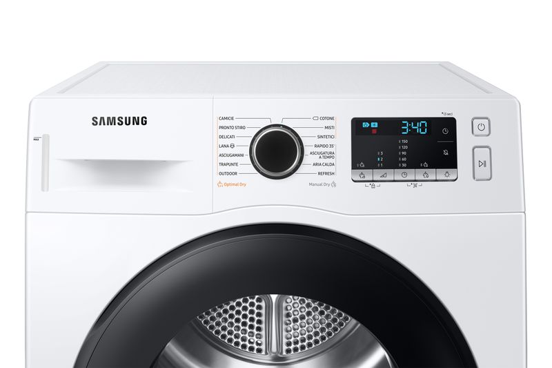 Samsung-DV90TA240AE-asciugatrice-Libera-installazione-Caricamento-frontale-9-kg-A----Bianco