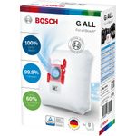 Bosch â€¢ 4 Filterbeutel â€¢ 1 Micro-Hygienefilter â€¢ Type: G â€¢ passend fÃ¼r: alle aktuellen Baureihen (auÃŸer BSG8.