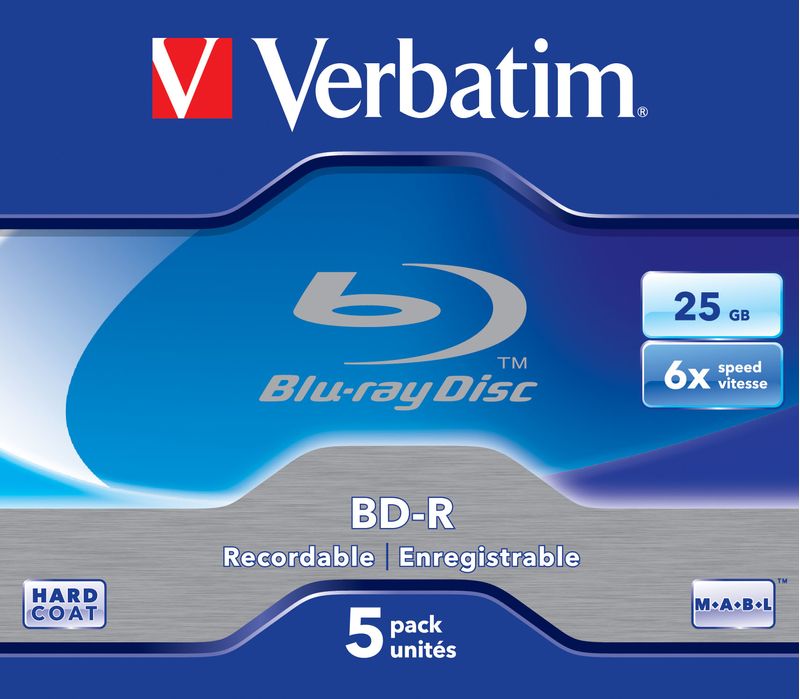 Verbatim-43715-disco-vergine-Blu-Ray-BD-R-25-GB-5-pz