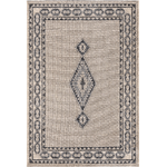 benuta PLUS Tappeto, Beige/Blu, 100 x 150 cm